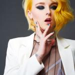 Muse of London, SUZI, FRK.03, stylizacja i wizualizacja, elegancie, transparentne, kontrast, balejaż, sombre, tekstura włosów, projekt, makijaż