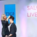 Salon Live 2013 TIGI - pokaz techniczny nowych trendów